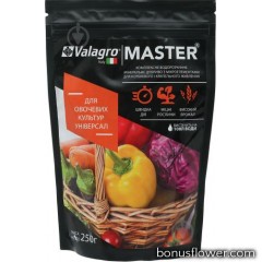Удобрение Master для овощных культур, 250 г, Valagro
