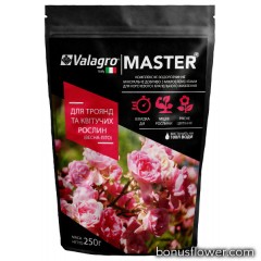 Удобрение Master для роз и цветущих растений, 250 г, Valagro