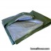 Тент 90 г/м2 6м*8м темно-зелений, Agreen