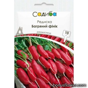 Редиска Багряний фінік, 10 г, Садиба