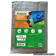 Тент 70 г/м2 2м*3м сірий, Agreen