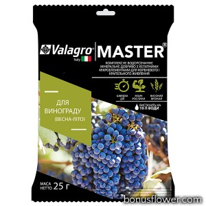 Удобрение Master для винограда, 25 г, Valagro