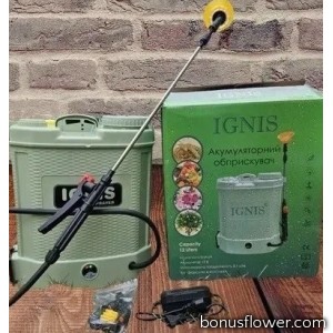 Акумуляторний обприскувач IGNIS, 12 л