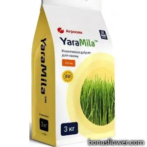 Добриво для газону Осінь, YaraMila, 3 кг