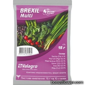 Brexil Multi (Брексіл Мульті), мікроелементи в хелатній формі, 15 г, Valagro