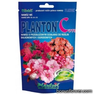 Добриво Planton Cote для балконних і городніх рослин 17-9-11, 200 гр, Plantpol