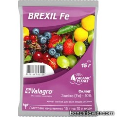 Brexil Fe (Брексил Железо), микроэлементы в хелатной форме, 15 г, Valagro