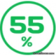 Затеняющая сетка 55%