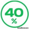 Затіняюча сітка 40%