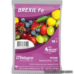 Brexil Fe (Брексил Железо), микроэлементы в хелатной форме, 15 г, Valagro