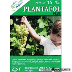 Минеральное удобрение Plantafol NPK 5-15-45, 25 г, Valagro