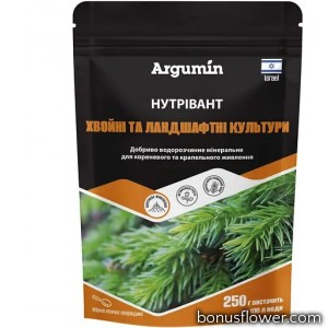 Добриво Нутрівант Хвойні та ландшафтні культури, 250 г, Argumin