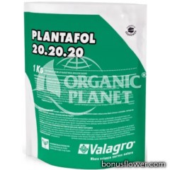 Минеральное удобрение Plantafol NPK 20-20-20, 1 кг, Valagro