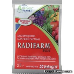 Radifarm (Радифарм), Биостимулятор роста корневой системы, Укоренитель, 25 г, Valagro