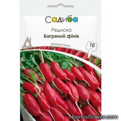 Редиска Багряний фінік, 10 г, Садиба
