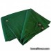 Тент 90 г/м2 5м*6м зелений, армований, Agreen