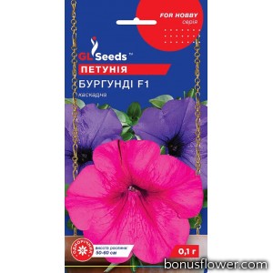  Петуния Бургунди каскадная F1 0.1 г, GL Seeds