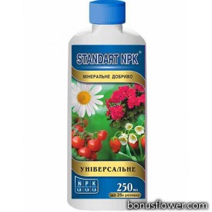 Мінеральне добриво Standart NPK універсальне 250 мл, Агрохімпак