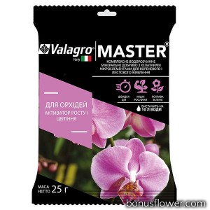 Удобрение Master для орхидей, 25 г, Valagro