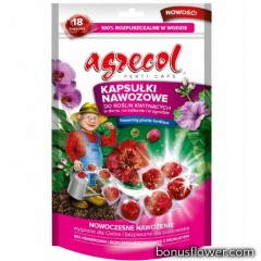 ДОБРИВО В КАПСУЛАХ ДЛЯ КВІТУЧИХ РОСЛИН (18 КАПСУЛ), AGRECOL 