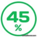 Затеняющая сетка 45%